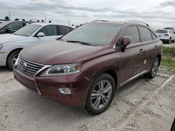 Carros salvage para piezas a la venta en subasta: 2015 Lexus RX 350