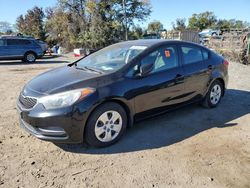 KIA salvage cars for sale: 2015 KIA Forte LX