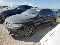 Volkswagen salvage cars for sale: 2017 Volkswagen Jetta SE