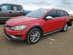 Salvage cars for sale at Brighton, CO auction: 2018 Volkswagen Golf Alltrack S