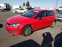 Salvage cars for sale at Hayward, CA auction: 2015 Volkswagen Golf