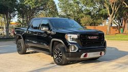 Salvage cars for sale at Houston, TX auction: 2021 GMC Sierra K1500 AT4