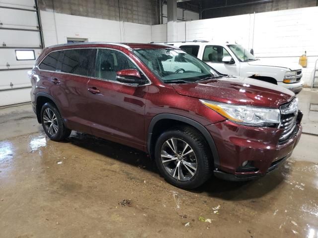 2016 Toyota Highlander XLE