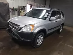 Salvage cars for sale at Elgin, IL auction: 2002 Honda CR-V EX