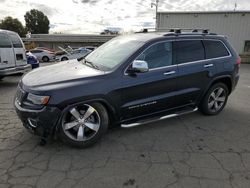 Salvage Cars with No Bids Yet For Sale at auction: 2014 Jeep Grand Cherokee Overland