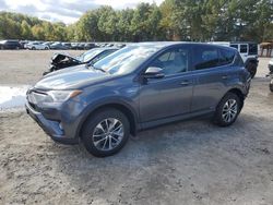 Toyota salvage cars for sale: 2018 Toyota Rav4 HV LE