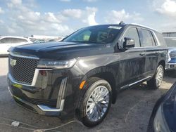 Salvage cars for sale at Riverview, FL auction: 2023 Cadillac Escalade Premium Luxury