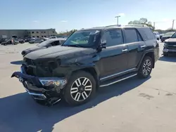 Salvage cars for sale at Wilmer, TX auction: 2016 Toyota 4runner SR5/SR5 Premium