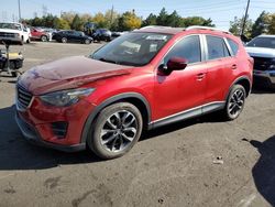 Salvage cars for sale at Denver, CO auction: 2016 Mazda CX-5 GT