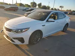 Salvage cars for sale from Copart Oklahoma City, OK: 2019 KIA Optima SXL