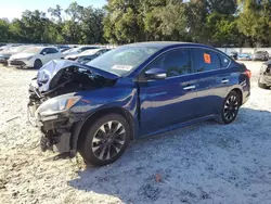 Nissan Sentra Vehiculos salvage en venta: 2017 Nissan Sentra S