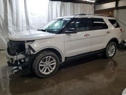 Salvage cars for sale at Ebensburg, PA auction: 2015 Ford Explorer XLT