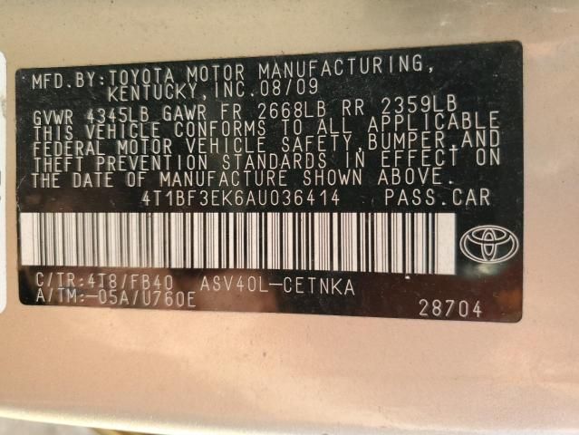 2010 Toyota Camry Base