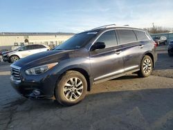 Salvage cars for sale at Pennsburg, PA auction: 2015 Infiniti QX60