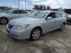 Salvage cars for sale at Riverview, FL auction: 2007 Lexus ES 350