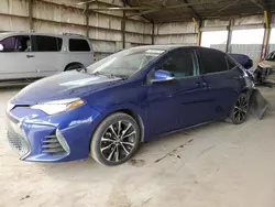 Toyota Vehiculos salvage en venta: 2017 Toyota Corolla L