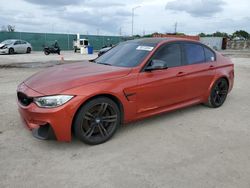 Salvage cars for sale at Homestead, FL auction: 2015 BMW M3