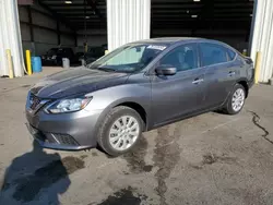 Salvage cars for sale at Pennsburg, PA auction: 2016 Nissan Sentra S