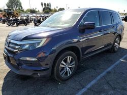 Salvage cars for sale at Van Nuys, CA auction: 2016 Honda Pilot EXL