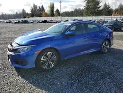 Salvage cars for sale at Graham, WA auction: 2017 Honda Civic EXL