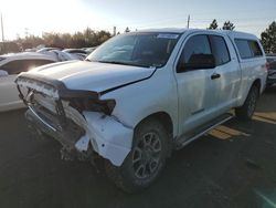 Salvage trucks for sale at Denver, CO auction: 2013 Toyota Tundra Double Cab SR5