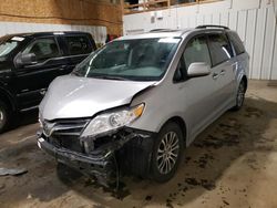 Salvage cars for sale at Anchorage, AK auction: 2018 Toyota Sienna XLE