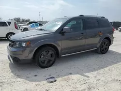 Salvage cars for sale at Arcadia, FL auction: 2018 Dodge Journey Crossroad