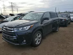 Toyota salvage cars for sale: 2017 Toyota Highlander Limited