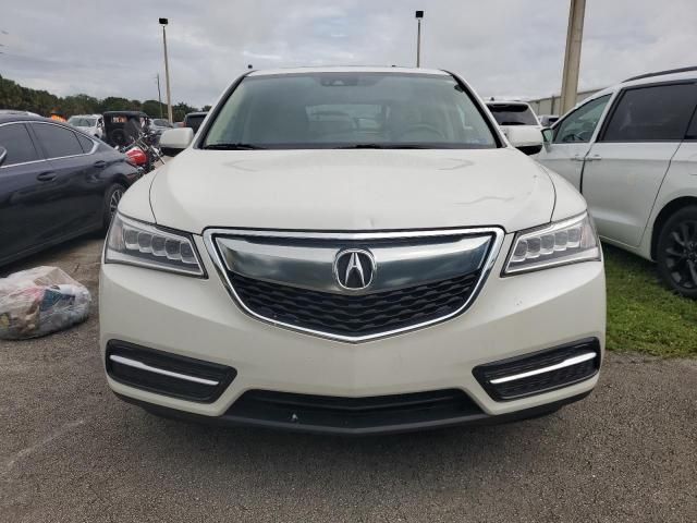 2016 Acura MDX Technology