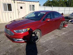 Salvage cars for sale at Eight Mile, AL auction: 2017 Ford Fusion Titanium