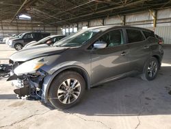 Salvage cars for sale at Phoenix, AZ auction: 2016 Nissan Murano S