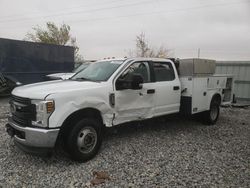 Salvage trucks for sale at Greenwood, NE auction: 2019 Ford F350 Super Duty