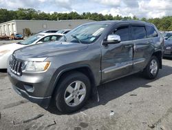 Salvage cars for sale from Copart Exeter, RI: 2012 Jeep Grand Cherokee Laredo