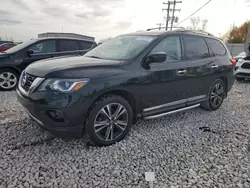 Nissan salvage cars for sale: 2018 Nissan Pathfinder S