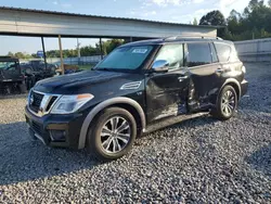 Nissan salvage cars for sale: 2020 Nissan Armada SV