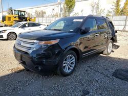 Salvage vehicles for parts for sale at auction: 2014 Ford Explorer XLT