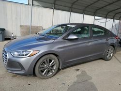 Salvage cars for sale at Fresno, CA auction: 2018 Hyundai Elantra SEL