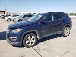 Salvage cars for sale from Copart Grand Prairie, TX: 2020 Jeep Compass Latitude