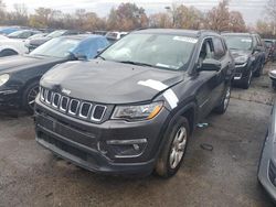 Jeep salvage cars for sale: 2018 Jeep Compass Latitude