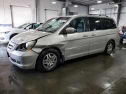 Salvage cars for sale at Ham Lake, MN auction: 2007 Honda Odyssey EXL