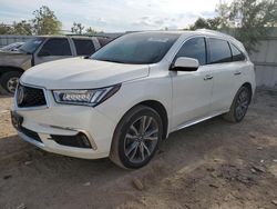 Salvage cars for sale at Houston, TX auction: 2019 Acura MDX Advance