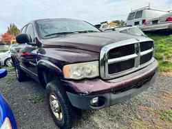 Salvage cars for sale from Copart Portland, OR: 2005 Dodge RAM 2500 ST