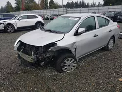 Vehiculos salvage en venta de Copart Graham, WA: 2016 Nissan Versa S