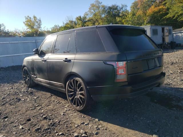 2016 Land Rover Range Rover Supercharged