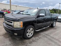 Salvage cars for sale at Riverview, FL auction: 2007 Chevrolet Silverado K1500