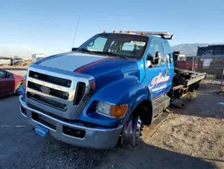 Salvage cars for sale from Copart Farr West, UT: 2008 Ford F650 Super Duty