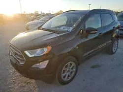 Vehiculos salvage en venta de Copart Indianapolis, IN: 2020 Ford Ecosport SE