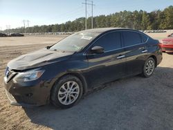 Salvage cars for sale at Greenwell Springs, LA auction: 2018 Nissan Sentra S