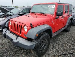 Salvage cars for sale at Riverview, FL auction: 2018 Jeep Wrangler Unlimited Sport