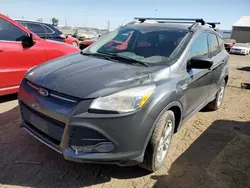 Carros salvage sin ofertas aún a la venta en subasta: 2015 Ford Escape SE